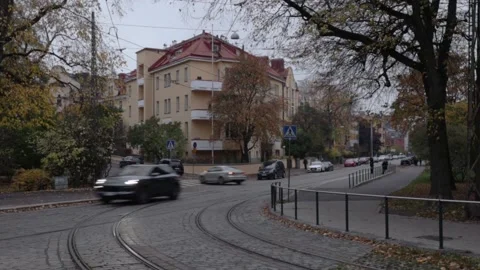 Time Lapse Eira Helsinki Finland Stock Footage 162661818
