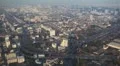 Time Lapse Elevated Intersection Aerial View Bangkok Transportation Freeway Day HD Footage