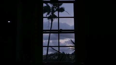 Time lapse evening to night  Sydney Coogee window view 4K Video stock 273270991