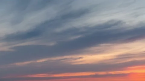 Time lapse of the evening sky 库存影片 130826566