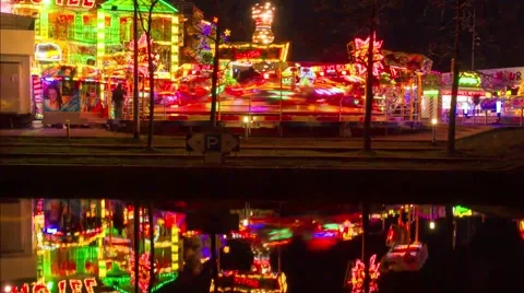 Time-lapse of a Fair close-up Stock Footage 40207631