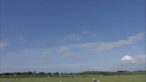Time Lapse at the Farm on a Partly Cloudy Day 库存影片 119707642