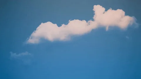 Time-lapse Fast Motion Clouds on Sky Stock Footage 98805647