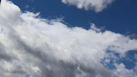 Time lapse : Fast movement of dark clouds. Stock Footage 94374625