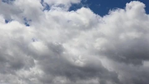 Time lapse : Fast movement of dark clouds. Stock Footage 94374640