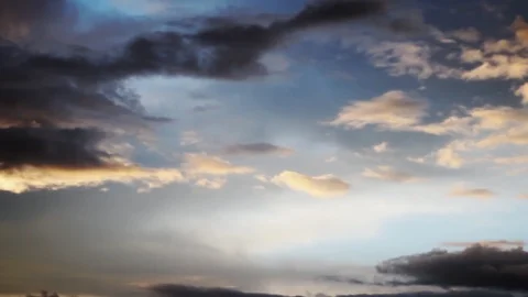 Time Lapse Fast Moving Clouds Video stock 108498339