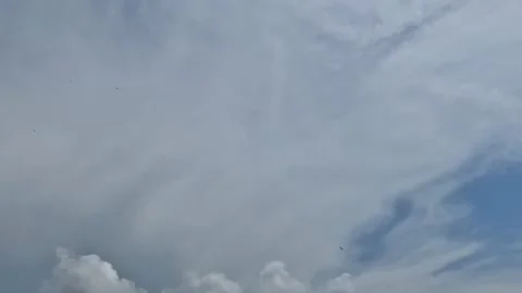 Time lapse fast moving clouds Stock Footage 162115725