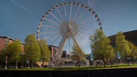 TIME LAPSE Ferris Wheel Stock Footage