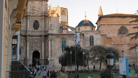 Time Lapse filming in Spain in the city of Valencia. Stock Footage 104614853
