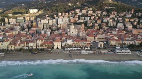 Time lapse Finale Ligure Stock Footage 148240459