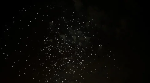 Time lapse Firework display Stock Footage 36556428