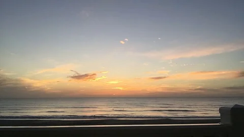 Time lapse Florida Sunrise Video stock 89409253