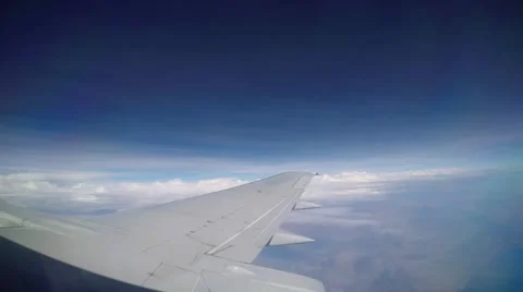 Time lapse: flying over clouds and the Andes mountains in Peru Video stock 64878615