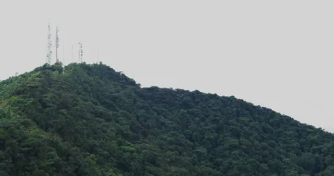 Time Lapse of Fog Rolling in Fast At The Cameron Highlands, Malaysia Stock Footage 150836839
