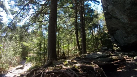 Time lapse on foot on a mountain Stock Footage 106947153