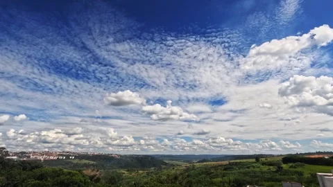 Time-lapse footage of cloud movement Stock Footage 331046923