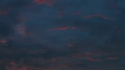 Time lapse footage of clouds with vivid colors. Dreamy. Hallucinogenic. Stock Footage 76364060