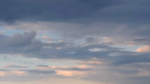 Time-lapse footage of cloudy sky. Stock Footage 115018811