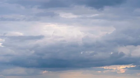 Time-lapse footage of cloudy sky. Stock Footage 115020570