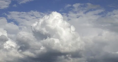 Time Lapse Footage of Cumulus Clouds and Blue Sky Stock Footage 331953359