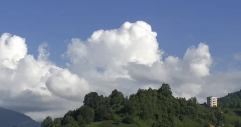 Time Lapse Footage of Cumulus Clouds and Blue Sky Stock Footage 332600171