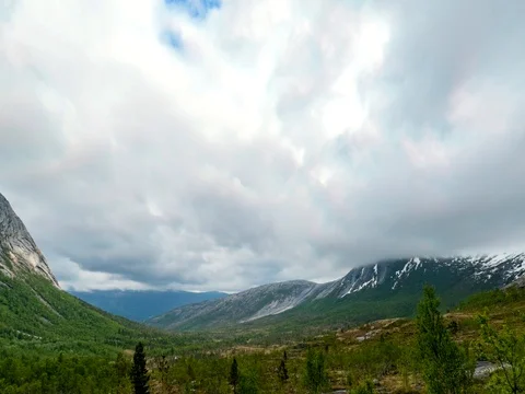 Time lapse footage of dramatic landscape. Stock Footage 81394467