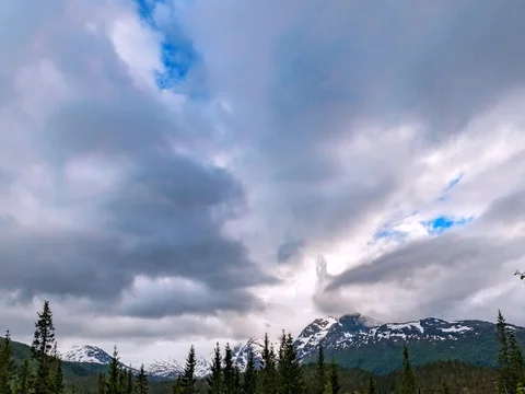 Time lapse footage of dramatic landscape. Stock Footage 81394510