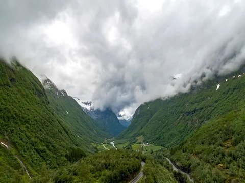 Time lapse footage of dramatic landscape. Stock Footage 81397986