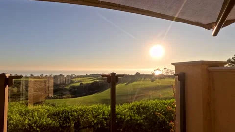 Time lapse footage of a  gorgeous sunset over the pacific ocean at Pelican .. Video stock 325444634