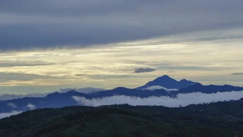 Time lapse footage  rolling clouds Stock Footage 138314567