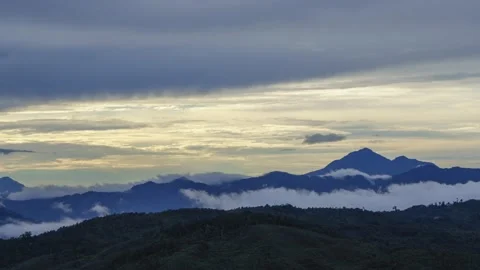 Time lapse footage  rolling clouds Stock Footage 138314665