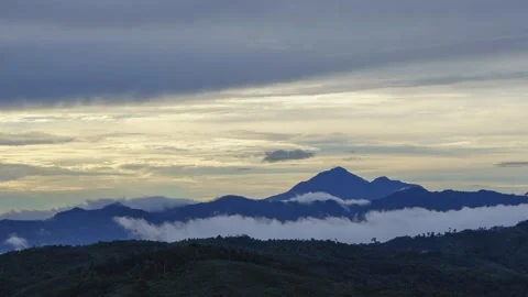 Time lapse footage  rolling clouds Video stock 138314959