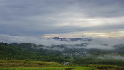 Time lapse footage  rolling clouds Stock Footage 138315155