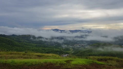 Time lapse footage  rolling clouds Stock Footage 138315280