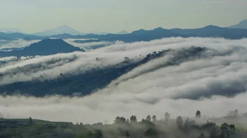 Time lapse footage  rolling clouds Stock Footage 139568242