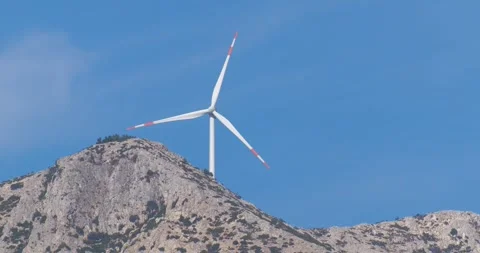 Time-lapse Footage of Wind Power Plant Stock Footage 331995136