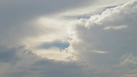 Time lapse of forming storm clouds Video stock 141387854
