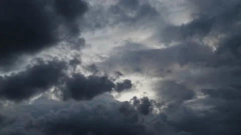 Time lapse of forming storm clouds Video stock 141398609