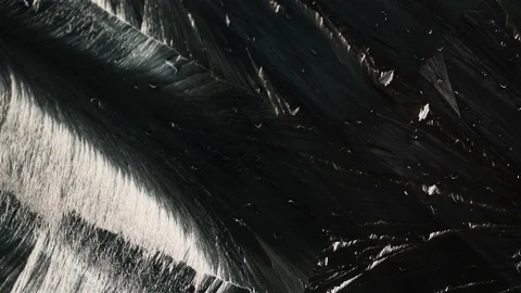 Time lapse of frost forming on a window filmed with a macro lens in HD. Stock Footage 104559003