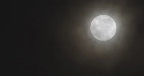 Time lapse full moon 스톡 동영상 162959593