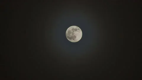 Time-lapse of full moon rising Видео 145916914