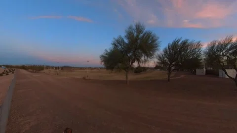 Time lapse Gilbert Arizona Sunset highway 202. Vidéo 305767231