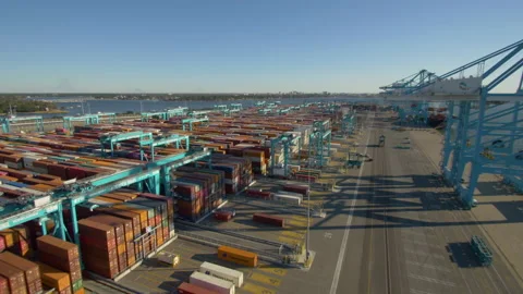 Time lapse of global supply chain Stock Footage 171594216