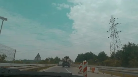 Time lapse gopro hero 4 car ride through zlatibor, serbia Stock Footage 135854853