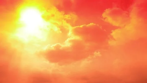 Time lapse of gorgeous view of the sky and the clouds Stock Footage 174682437