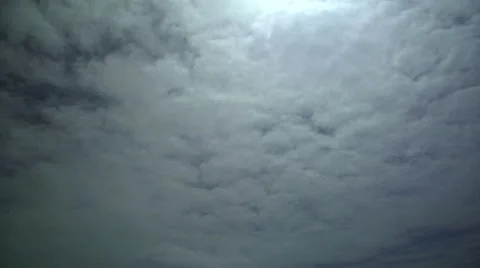 Time Lapse of Gradual Clearing Afetr a Storm Stock Footage 54728924