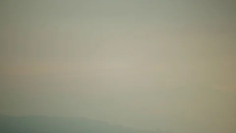 Time Lapse Gray wildfire smoke night eagle creek fire 스톡 동영상 81569826