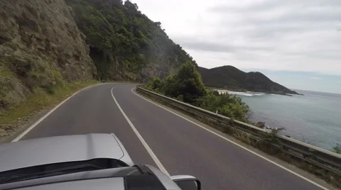 Time Lapse Great Ocean Road Video stock 44623066
