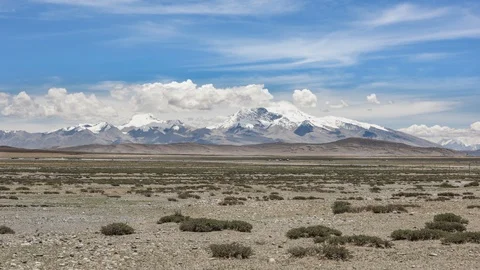 Time-lapse of Gurla Mandhata Vídeo Stock 93379098