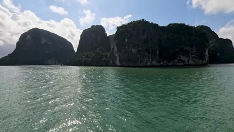 Time-lapse of Halong Bay Stock Footage 240881434